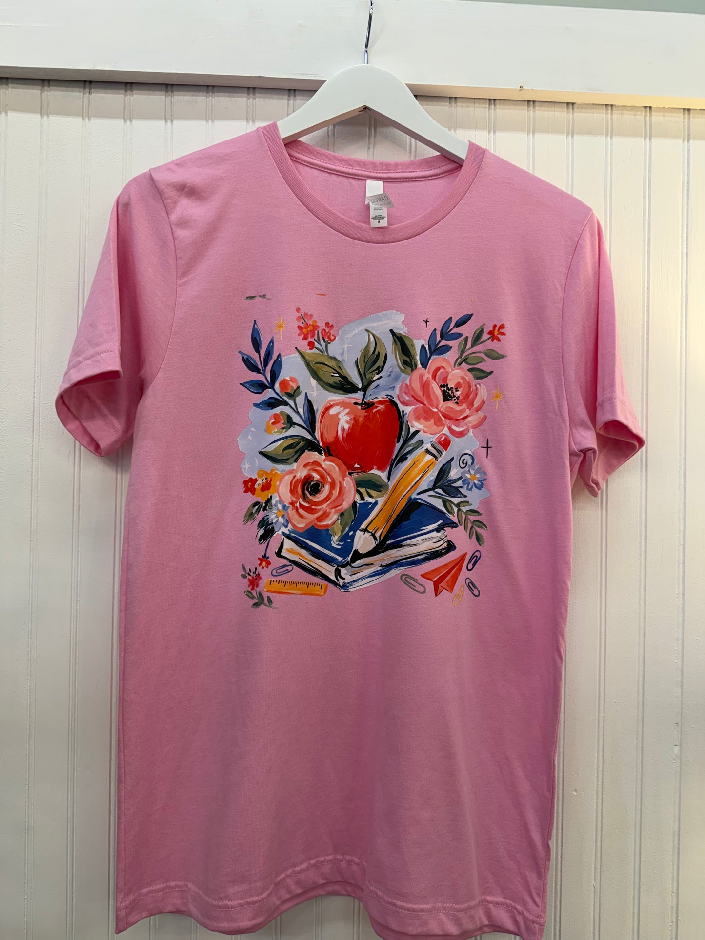 Floral Teacher Tee(S-XL)