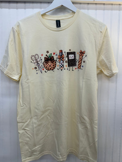 School Supplies Teacher Tee(S-XL)