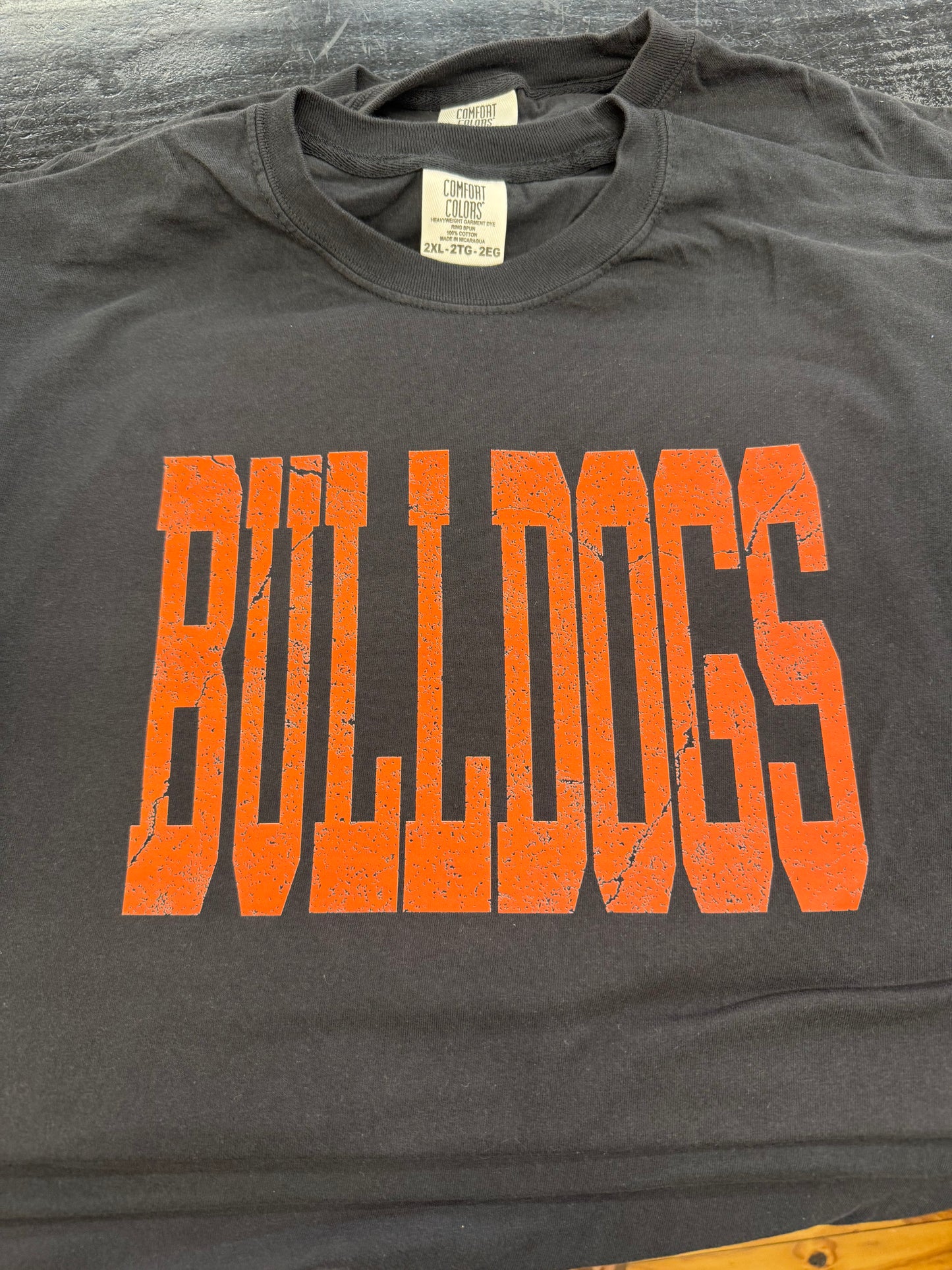 Bulldogs - Red Print- CC 2XL