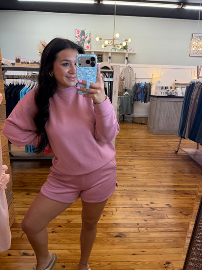 Scuba Pullover & Shorts Set(Multiple Colors)