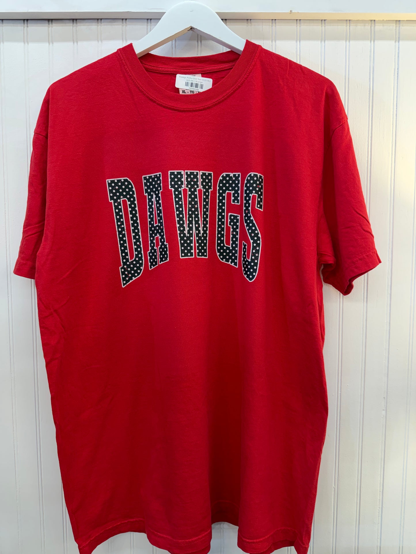 Dawgs Polka Dot Tee-CC(2XL)