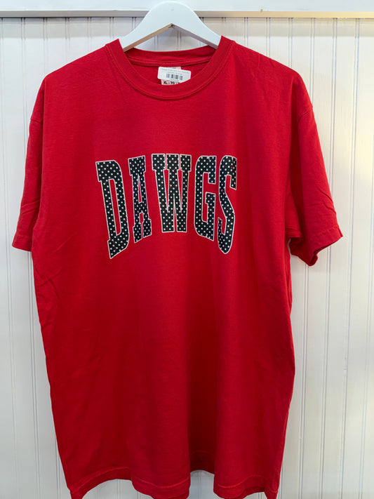 Dawgs Polka Dot Tee-CC(2XL)