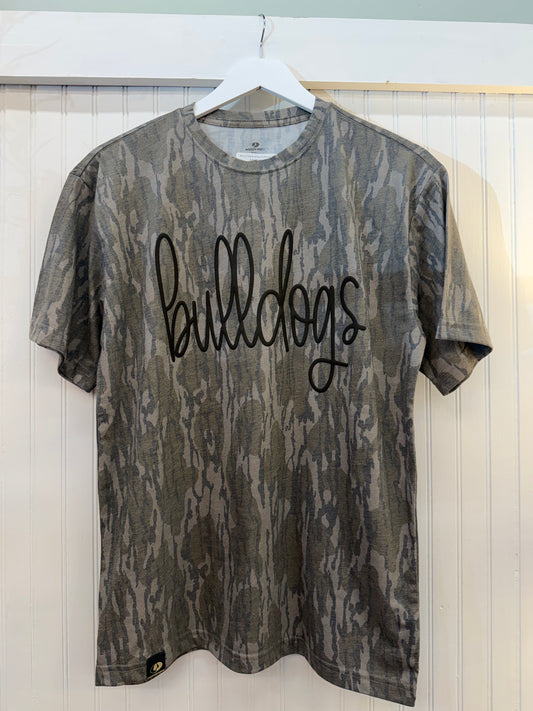Mossy Oak Bulldogs Puff Print(S-XXL)