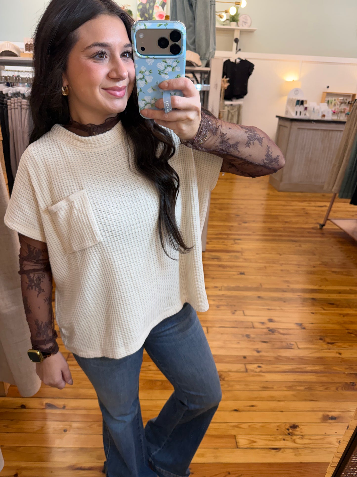 Lace Layering Top(Multiple Colors)