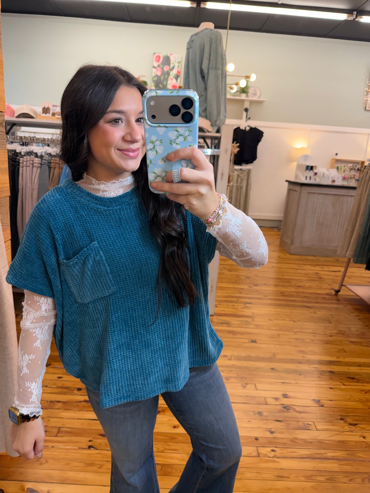 Lace Layering Top(Multiple Colors)