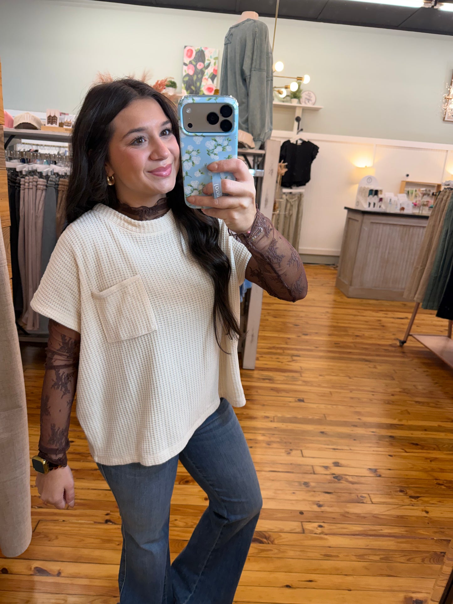 Lace Layering Top(Multiple Colors)