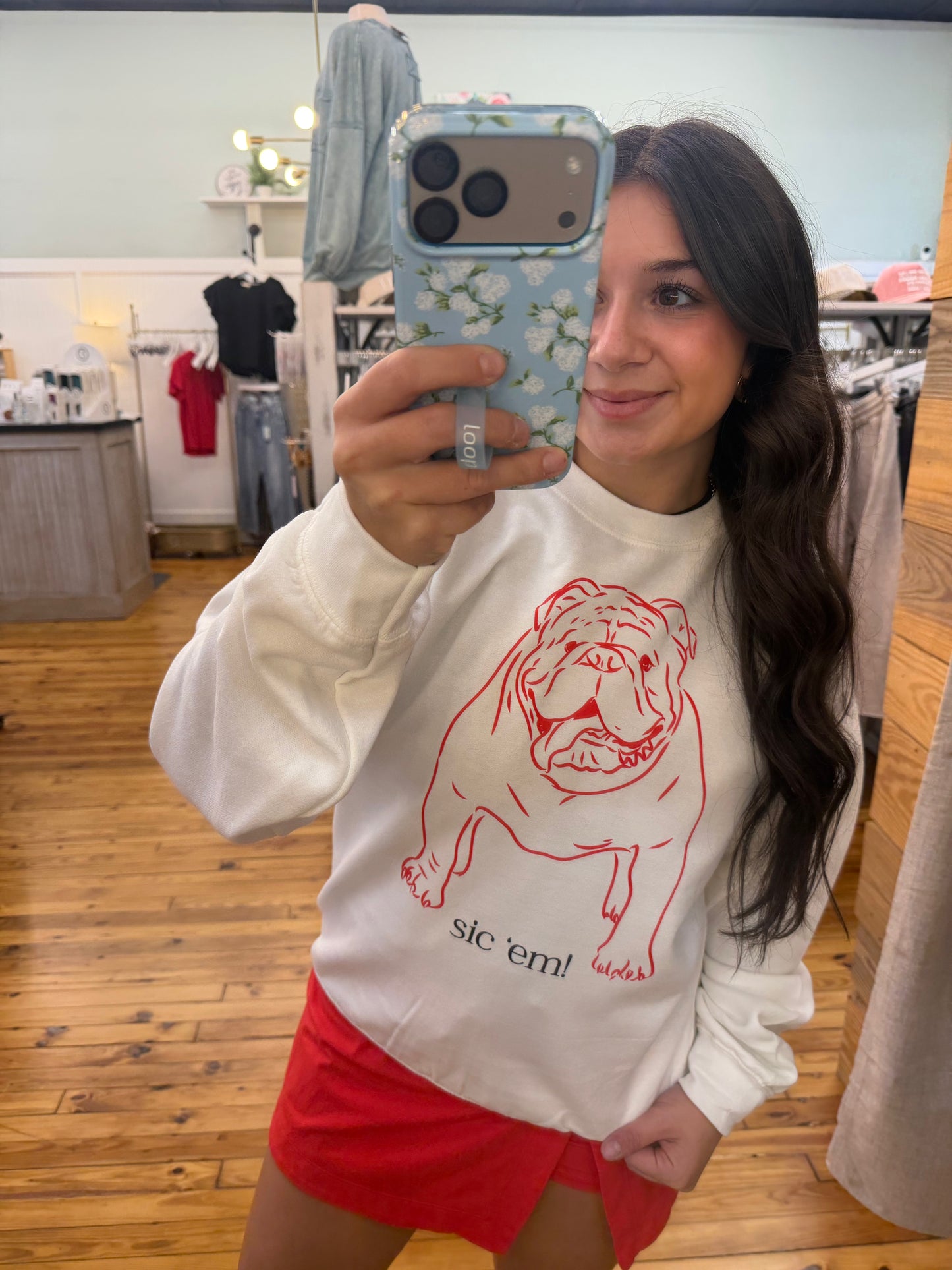 Dawgs Sic ‘Em Crew Neck