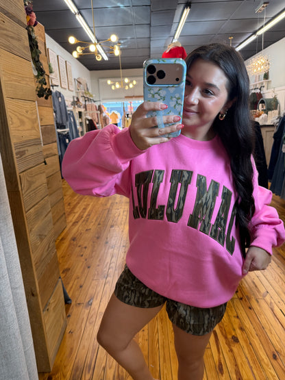 Pink w/ Bottomland Lulu Sweatshirt