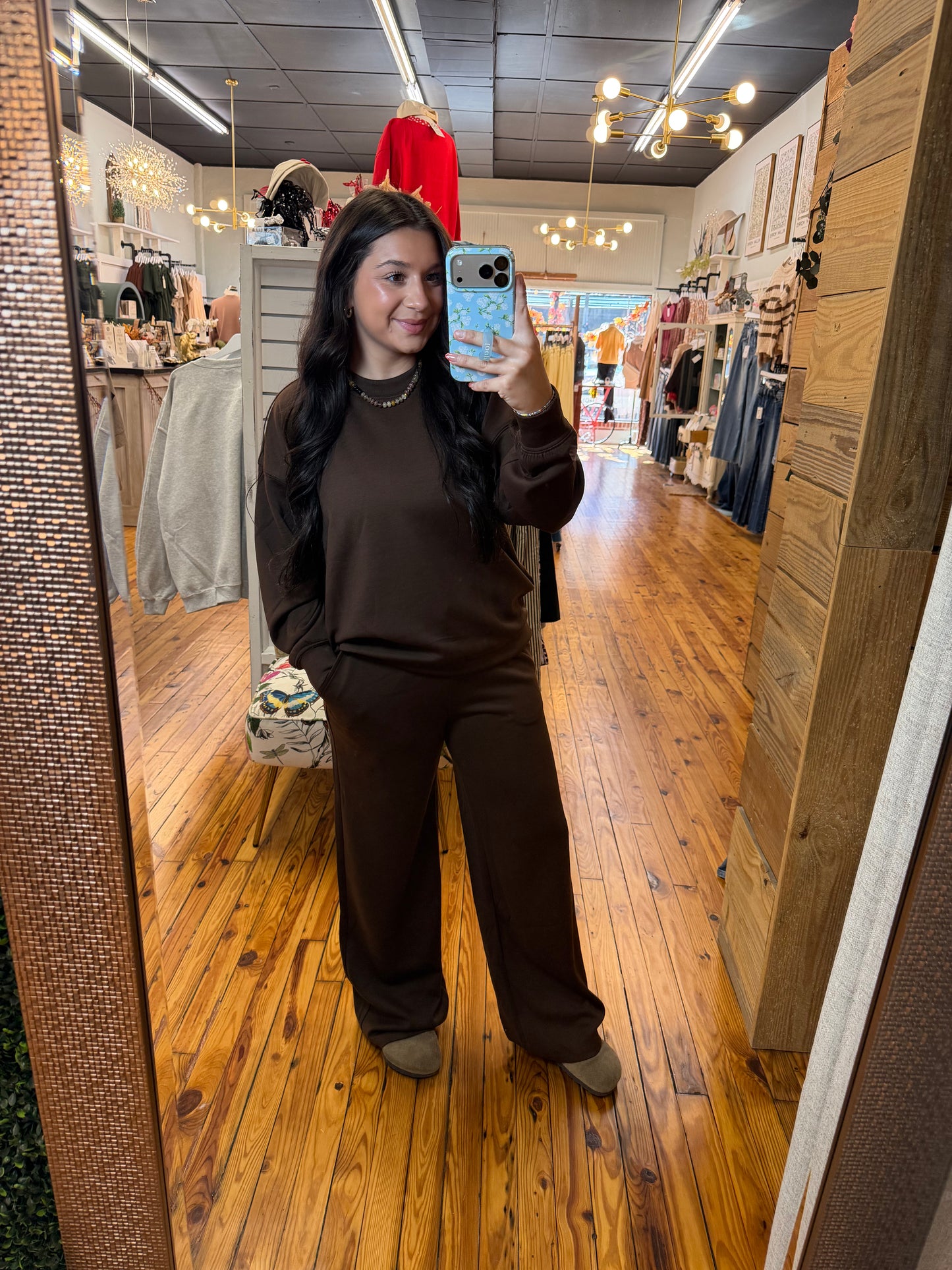 Scuba Crewneck & Pants Set(2 Colors)