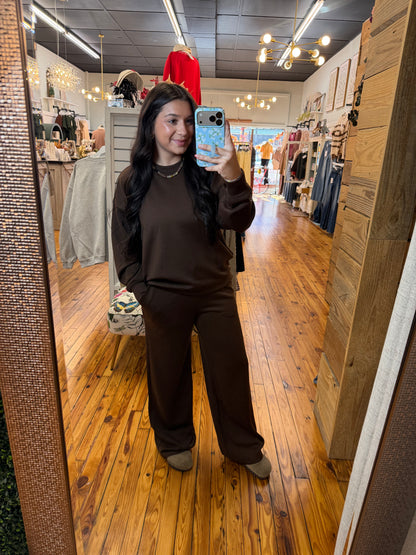 Scuba Crewneck & Pants Set(2 Colors)