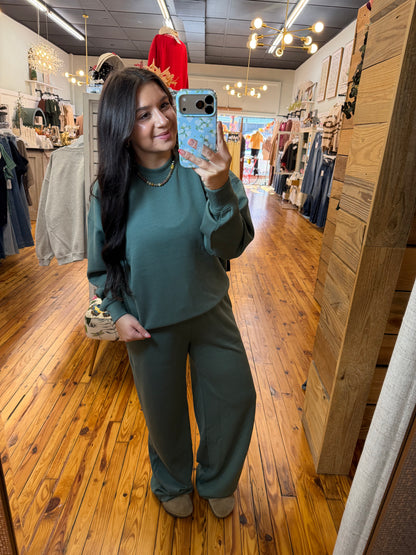 Scuba Crewneck & Pants Set(2 Colors)