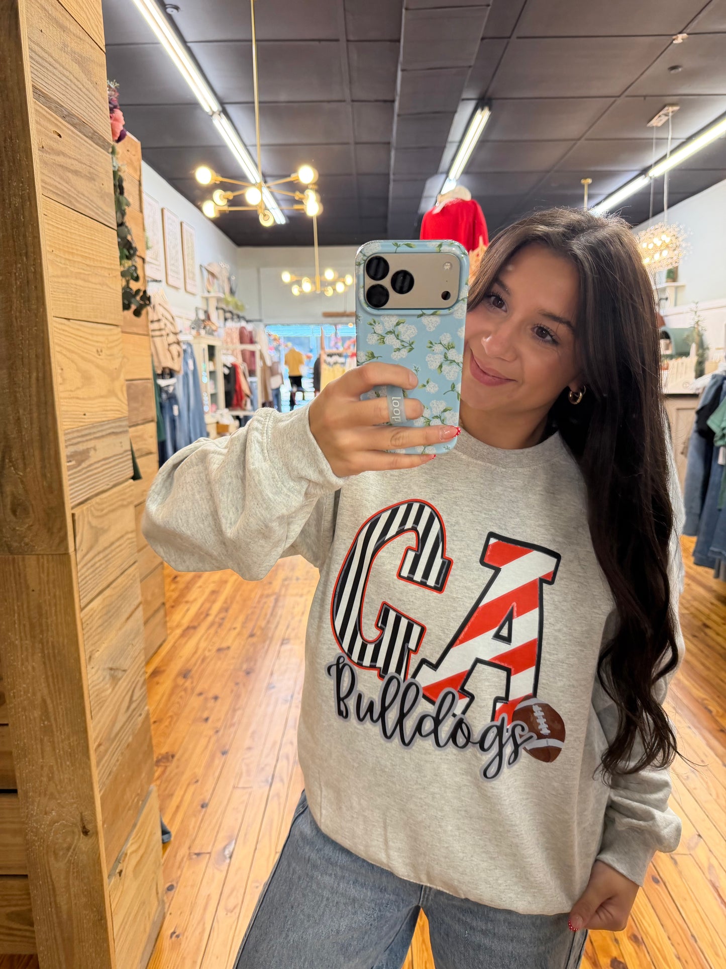 GA Bulldog Crewneck