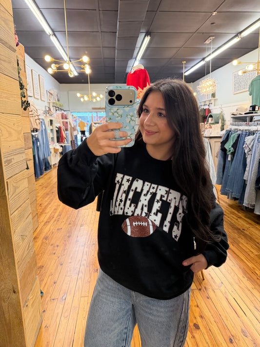 Jackets Black Crew Neck