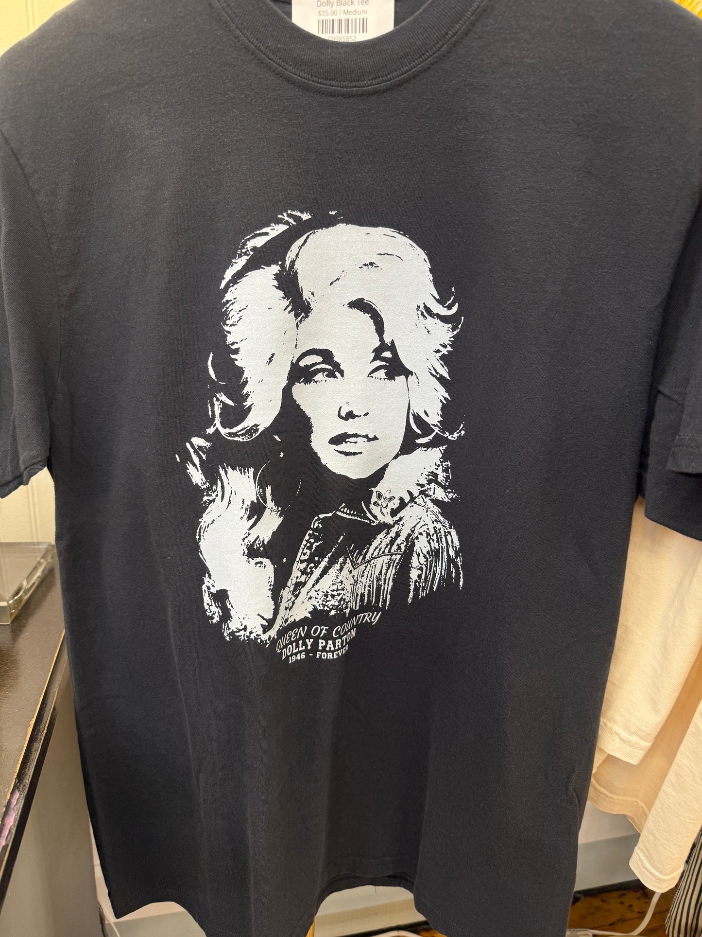 Dolly Black Tee