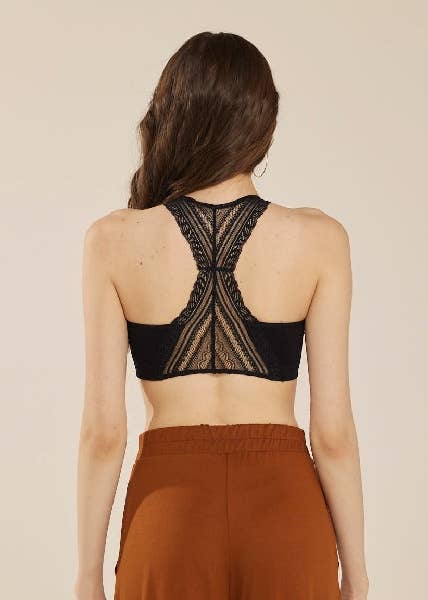 The Leena Seamless Lace Padded Bralette (Multiple Colors)
