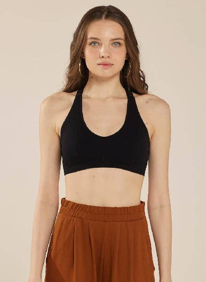 The Leena Seamless Lace Padded Bralette (Multiple Colors)