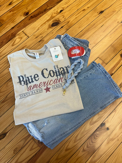SALE! Blue Collar 🇺🇸American T-shirt (S-3X)