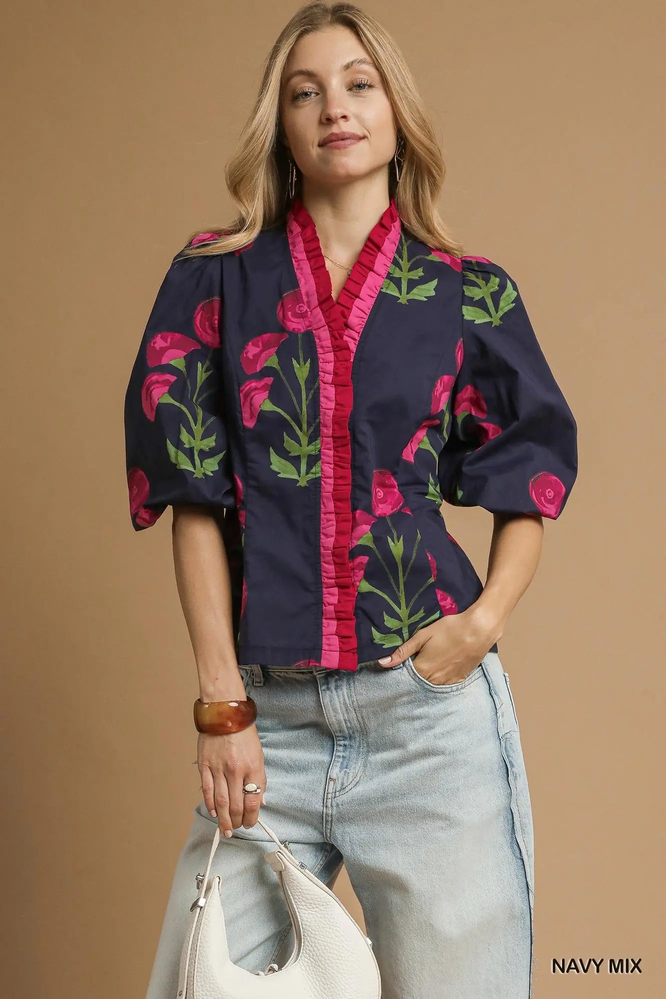 SALE! The Avery Blouse (S-2X)(3 Color Options)