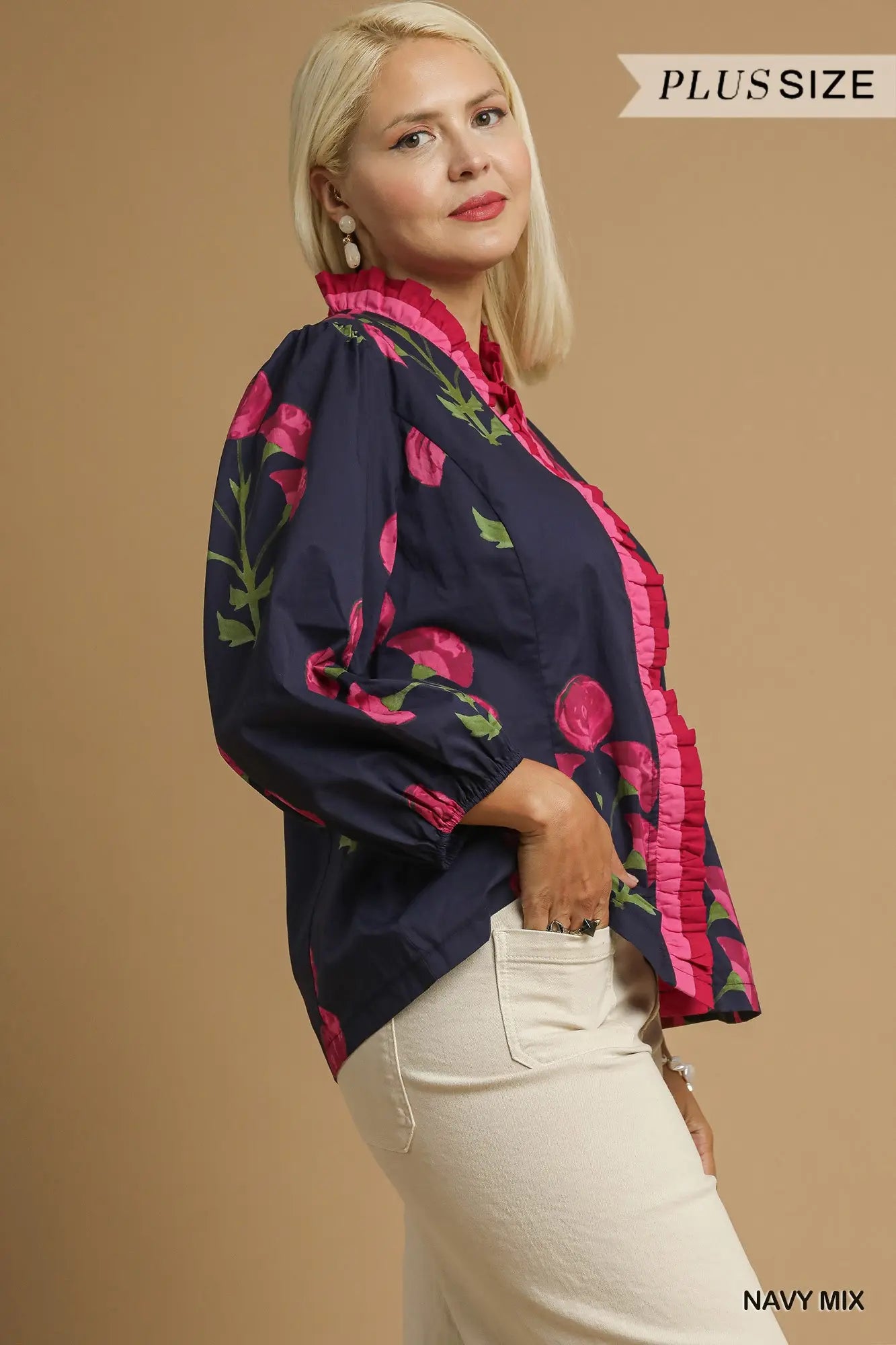 SALE! The Avery Blouse (S-2X)(3 Color Options)