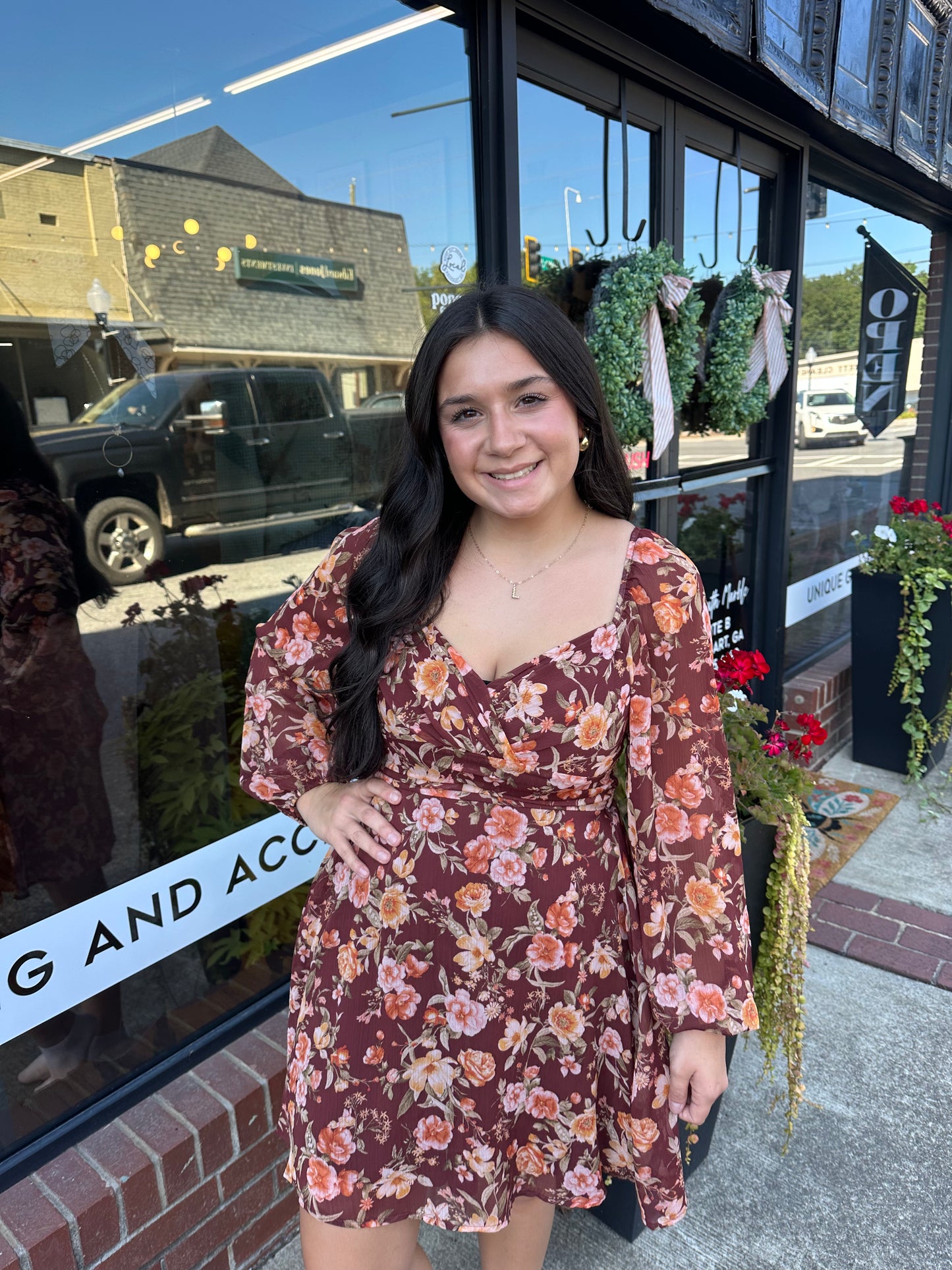SALE! Fall Feels Sweetheart Dress (S-L)