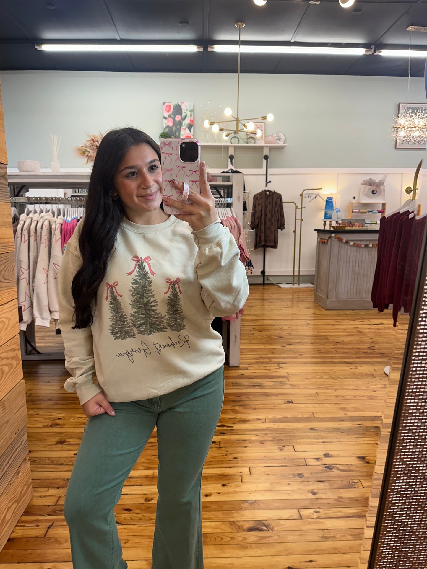 SALE! Rockmart Ga Christmas🎄 Crewneck Sweatshirt (S-3X)
