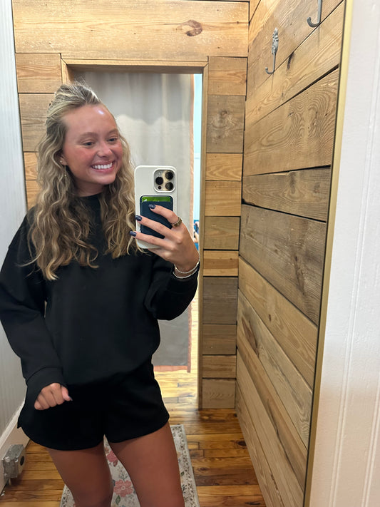 Scuba Pullover & Shorts Set