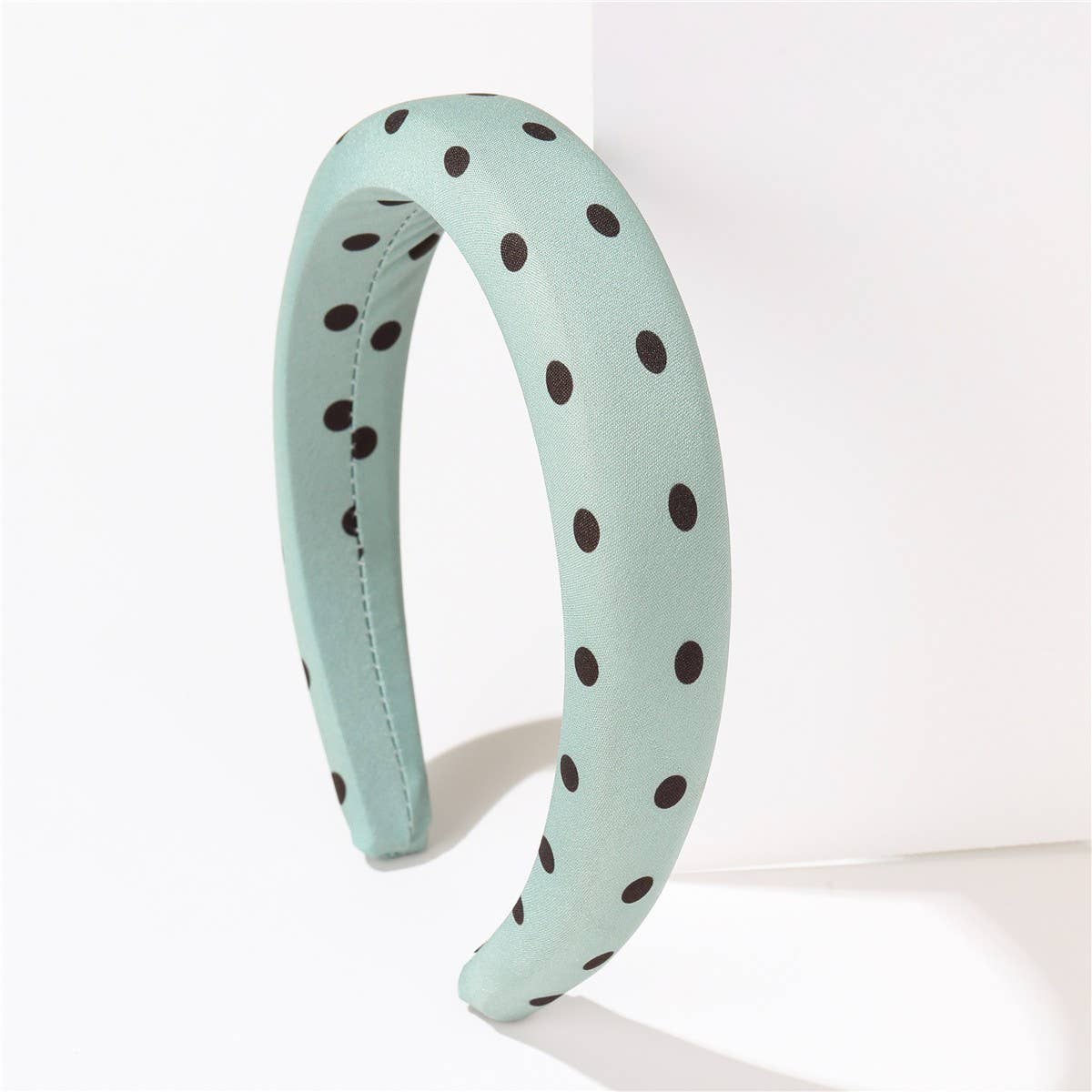 POLKA DOT PUFFED SPA HEADBAND HAIR BAND (3 Colors)