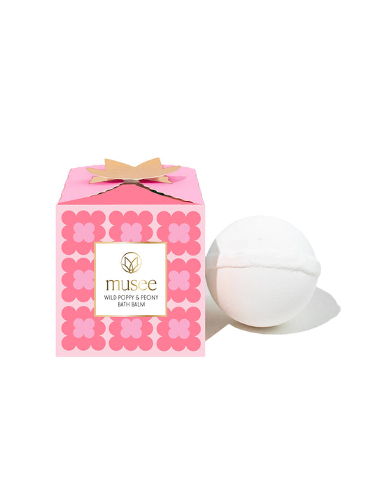 🛁Musee - Wild Poppy & Peony Luxe Bath Balm (Gift Box)