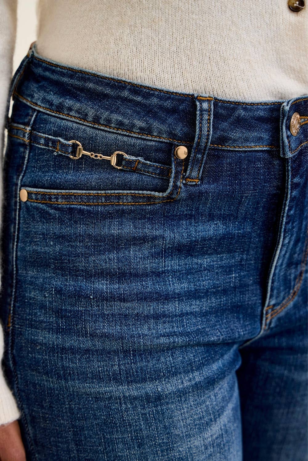 MR DAISY Bootcut w/ Harness Trim DK Sunset Ride