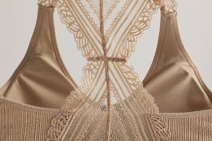 The Leena Seamless Lace Padded Bralette (Multiple Colors)