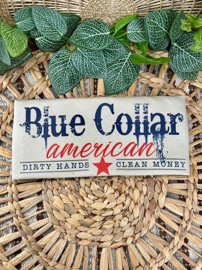 SALE! Blue Collar 🇺🇸American T-shirt (S-3X)