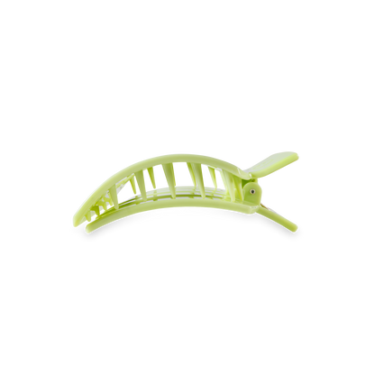 TELETIES - Square Flat Hair Clip | Small | Aloe, There!