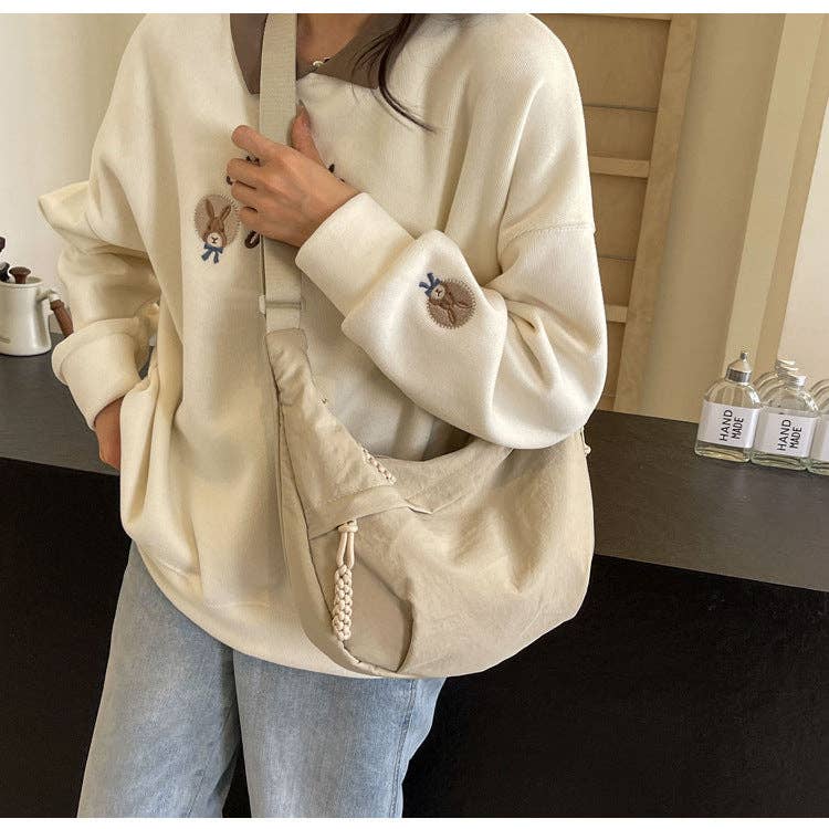 Crossbody Dumpling Bag Moon Shoulder Sling Casual