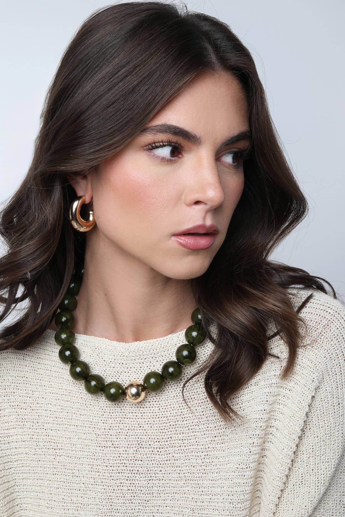 Marjorie Fall Beaded Necklace(2 Colors)