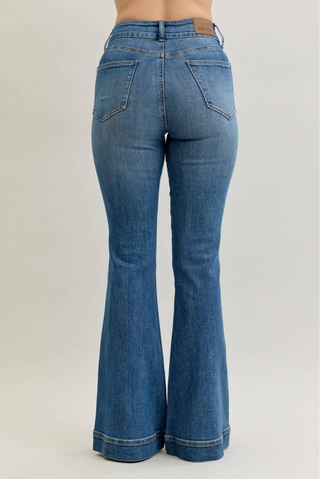 HW Flare Tummy Control Double Button WB