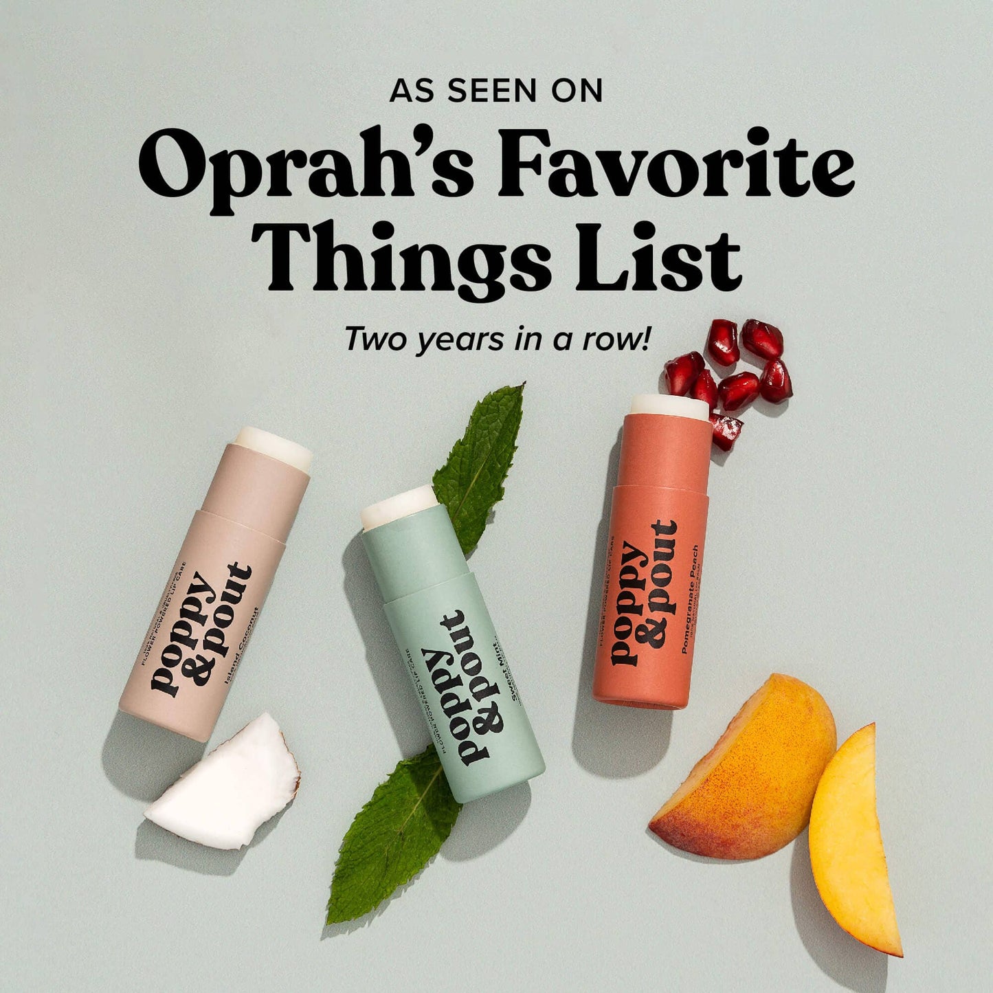 🥥Poppy & Pout - Lip Balm, Island Coconut