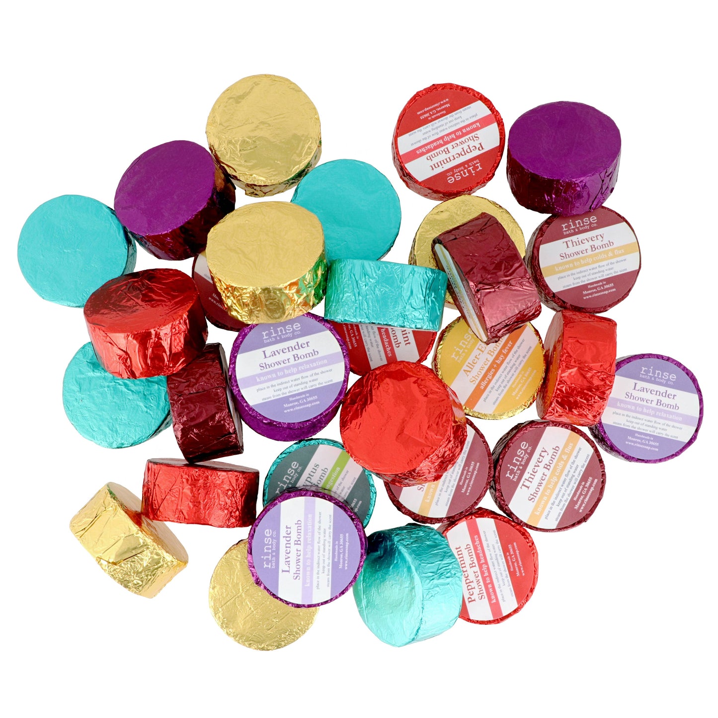 Rinse Bath & Body Shower Steamers (6 Scents)